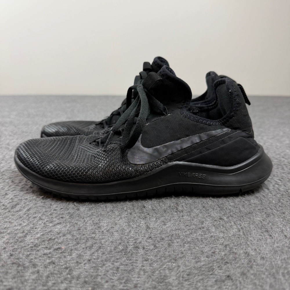 Nike Free TR 8 Training Shoes Women's 8 Black 942888-002 Sneakers Gym Workout